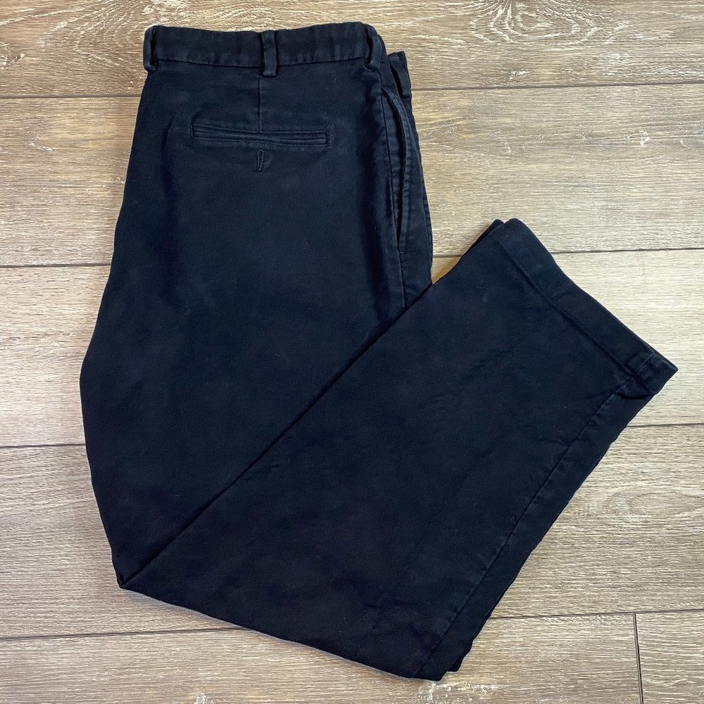 Brooks Brothers Hudson Blue Pants 100% Cotton  Heavyweight 40x30